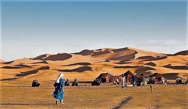 réveillon 2024 dans le désert  maroc